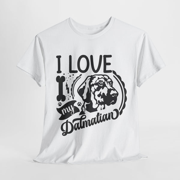 i love my dalmatian pets lover tshirt