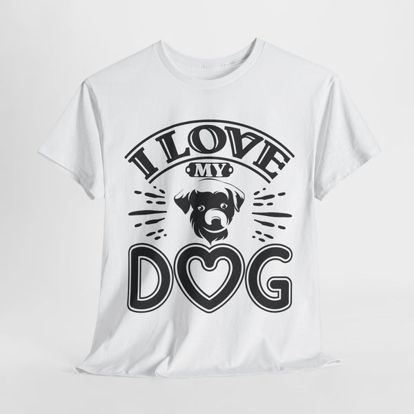 i love my dog pets lover tshirt