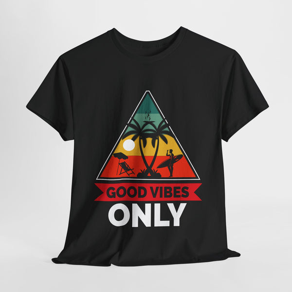 good vibes only holiday tshirt