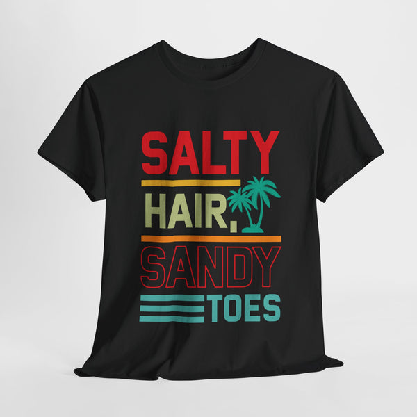 salty hair sandy toes - 2 holiday tshirt