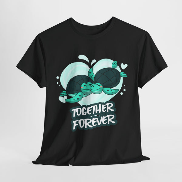 together forever unisex valentine tshirt