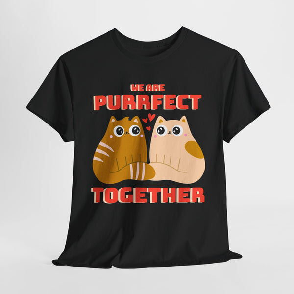 we are furffect together unisex  valentine tshirt