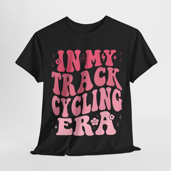 in my track cycling era cycling tshirt