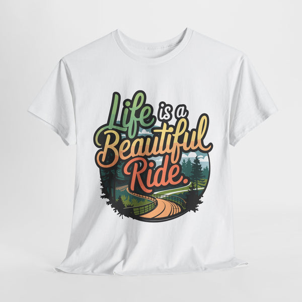 Life is a beautiful ride -3 Cycling tshirt