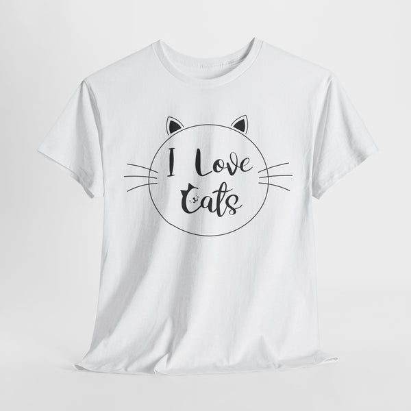 i love cats 2 pets lover tshirt