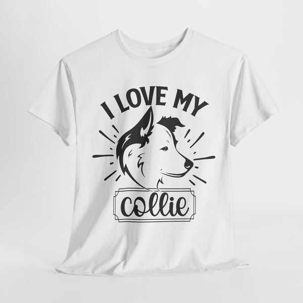 i love my collie pets lover tshirt