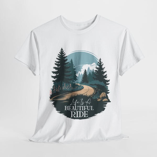 Life is a beautiful ride-2 Cycling tshirt